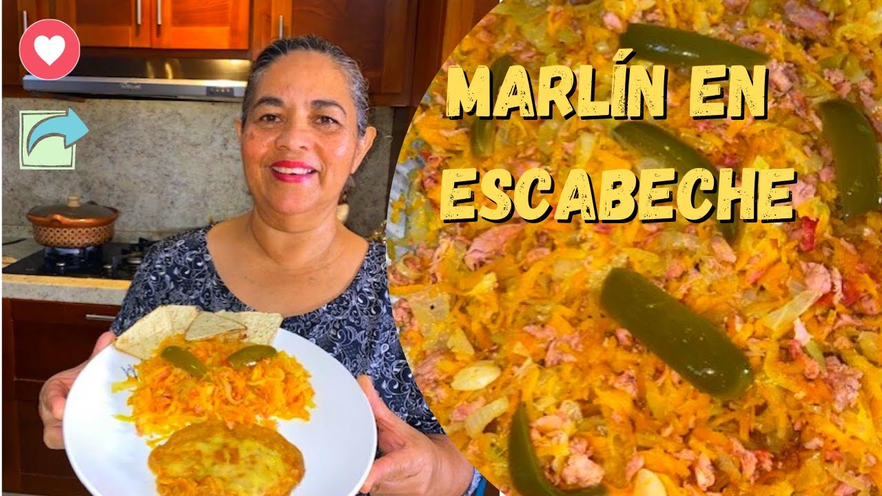 COMO HACER MARLÍN EN ESCABECHE 🐟. COMIDA PIÑATERA