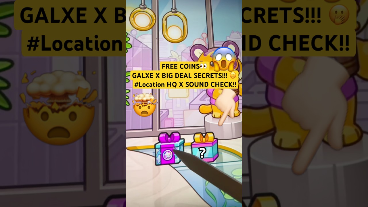 Avatar World BIG DEAL Galxe Secrets !! 🪙 Free Coins +  Gifts 🤫#avatarworld #viral #pazu