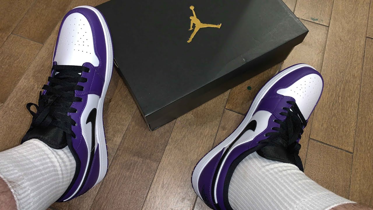 Обзор Air Jordan 1 Low court purple. Оригинал дешевле пали🤯