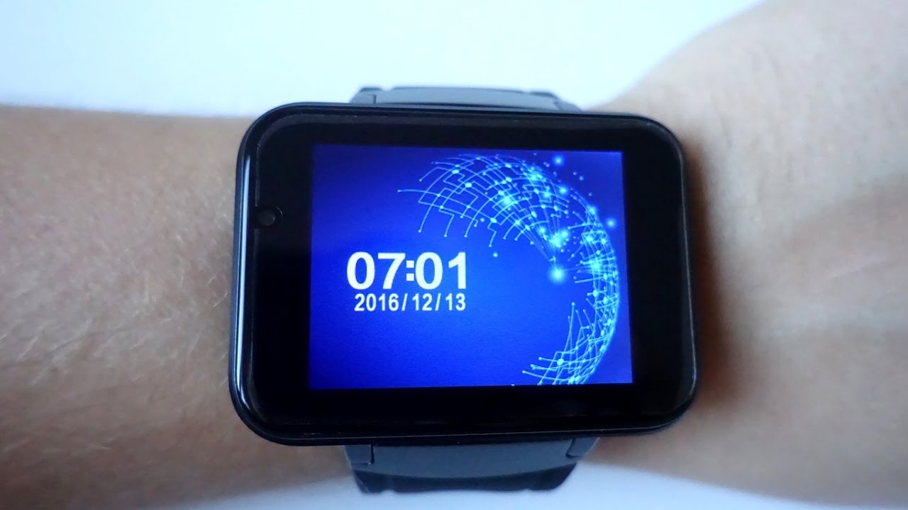 Domino DM98 3G Smartwatch with a huge 2.2