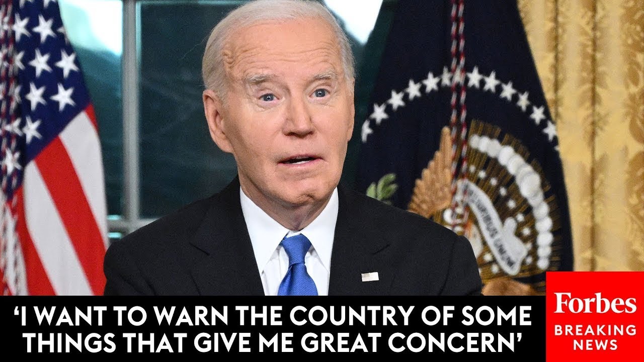 BREAKING NEWS: President Biden Issues Grave Warning To The U.S. In Farewell Address To The Nation