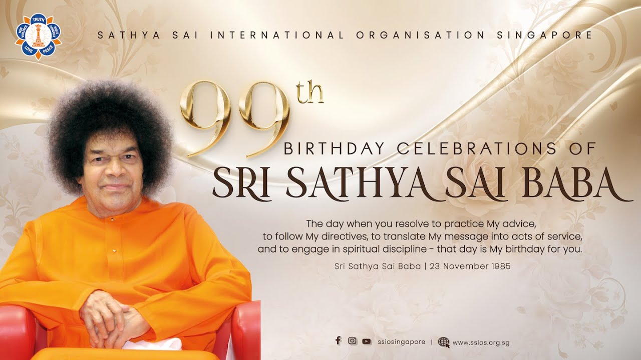 Morning Programme | 99th Birthday Celebrations of Sri Sathya Sai Baba