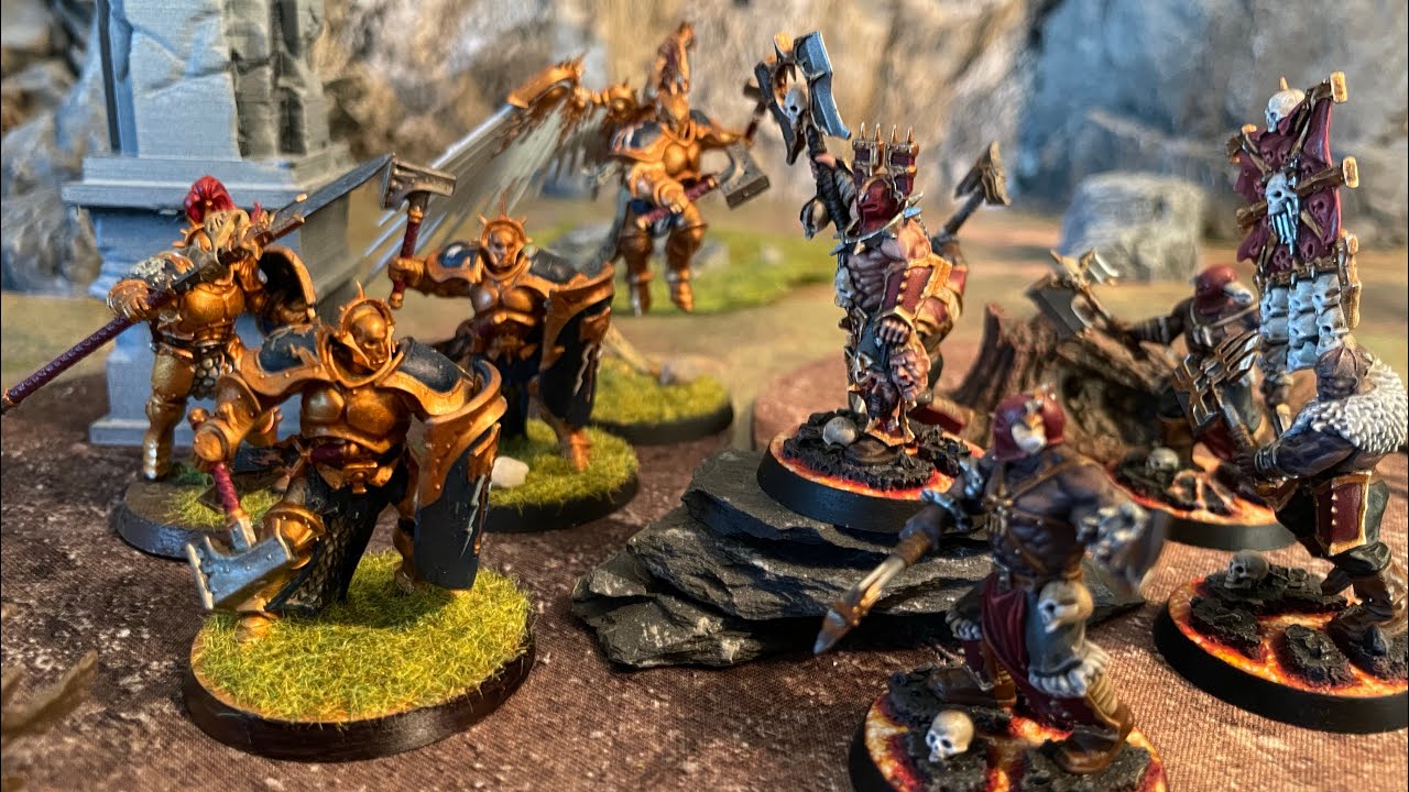 Age of Fantasy Skirmish Battle Report (Eternal Wardens Vs Havoc War Warriors 250 points) Quest 5