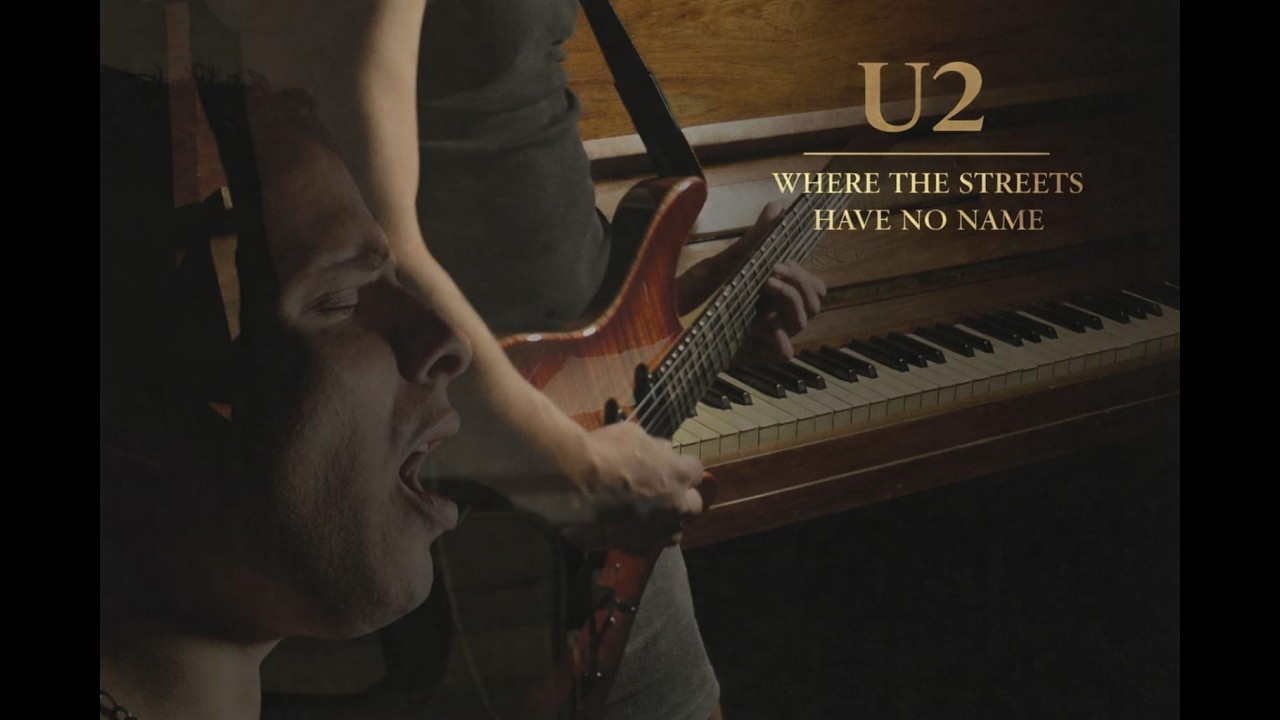 Where The Streets Have No Name - U2  (Voice, guitar, bass, keyboard)  NO AUTOTUNE/PITCH CORRECTED