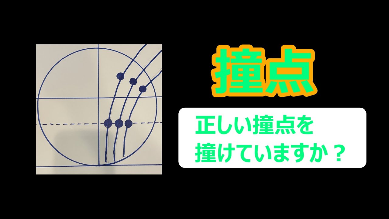 【撞点】撞点について解説。
