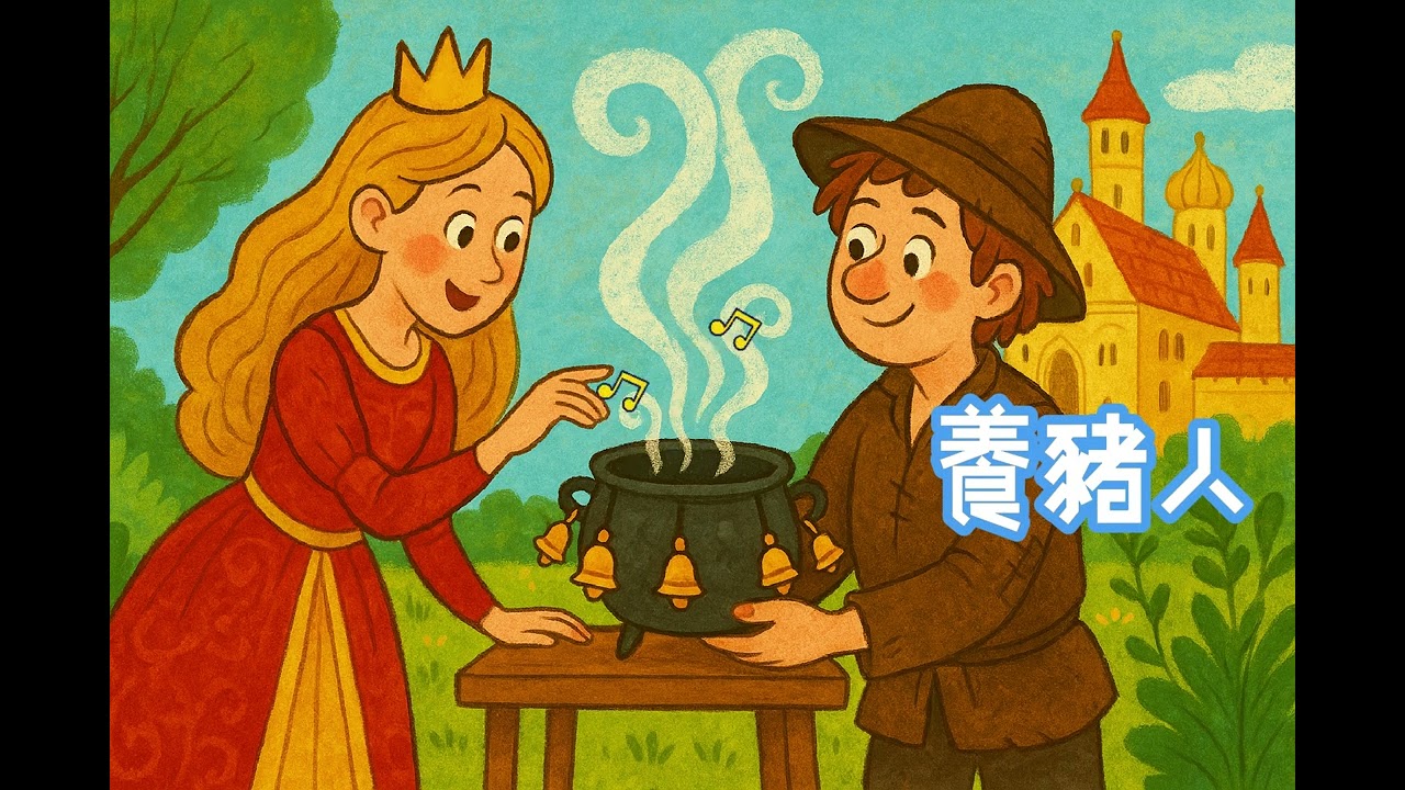 【兒童故事】🐷公主親了養豬人❓｜睡前故事｜童話📕｜幼兒故事｜陪睡故事｜Chinese Bedtime Story