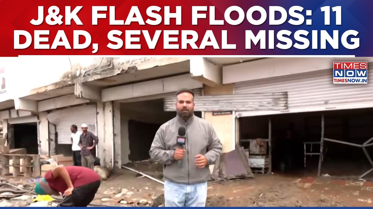 Jammu & Kashmir: Rajouri Battles Flash Floods As Homes, Shops Swept Away | 11 Dead, Many Missing