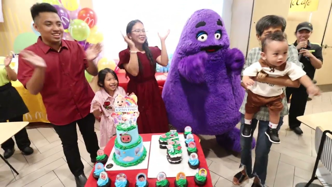 Video Clip for Rayven James 1st Birthday Celebration, February 19, 2026 at Mcdonald's Bambang.
