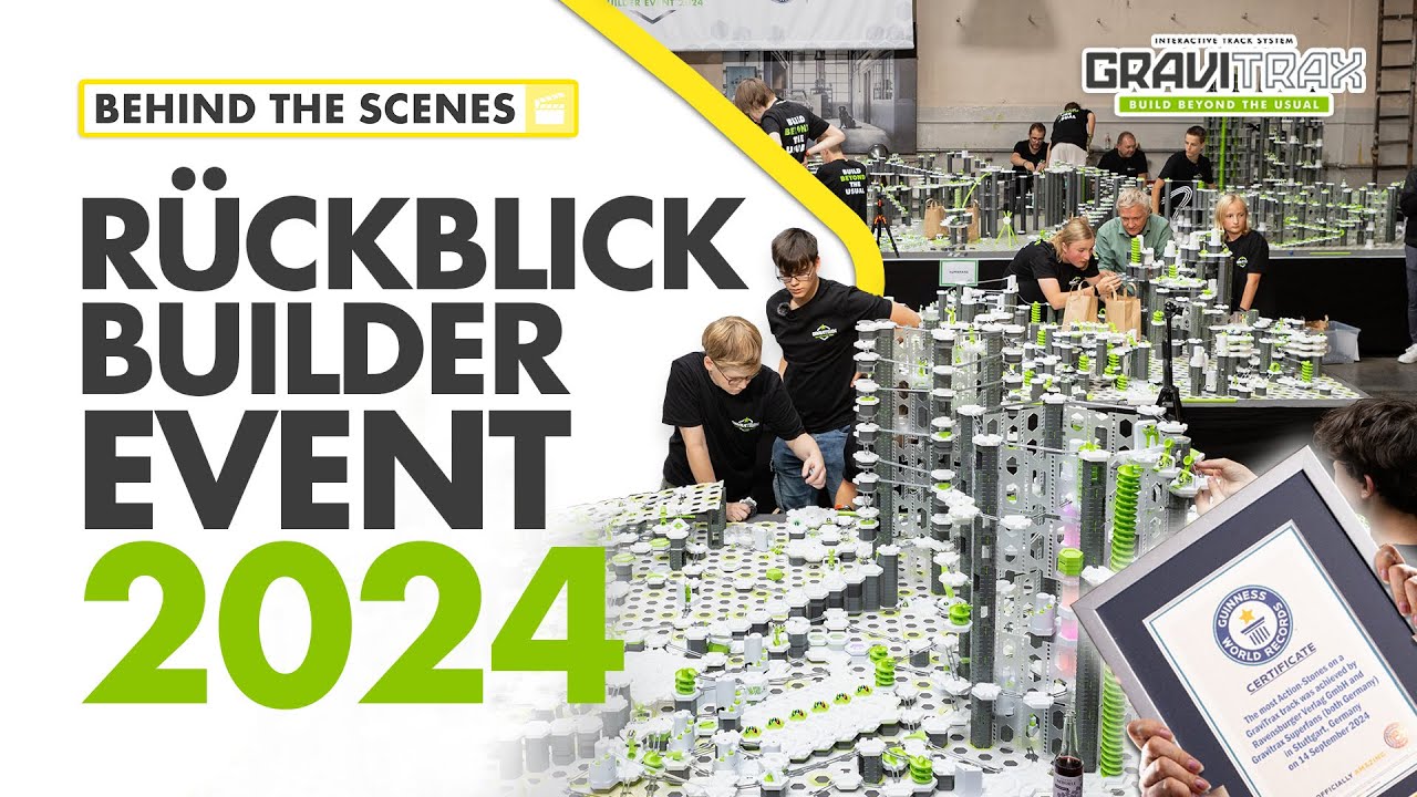 Highlights, Insights, Weltrekord 🔥 Das war das GraviTrax Builder Event 2024