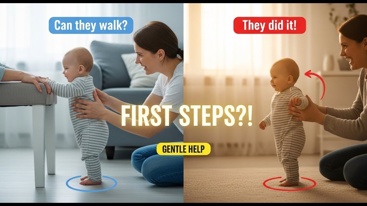 Baby First Steps: How Babies Learn to Walk & How Parents Can Help