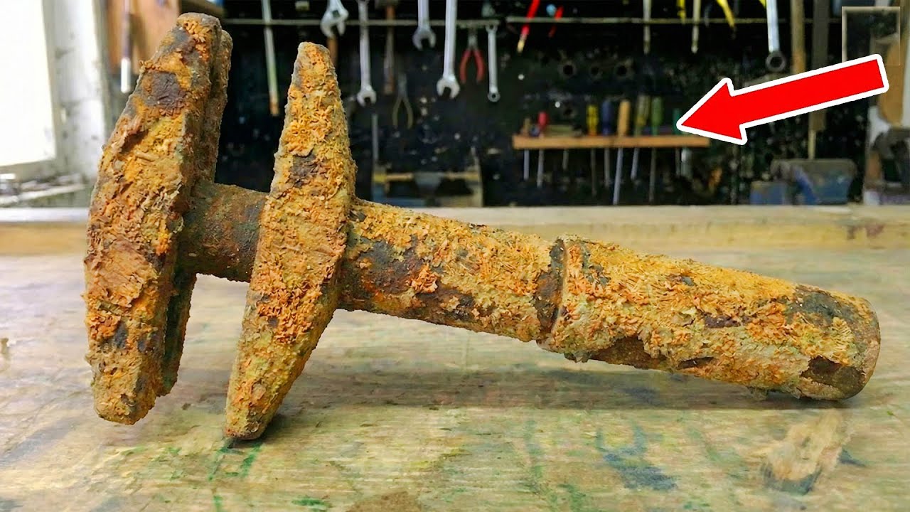 Total restoration of a 100 year old antique screw jack | Restore TV