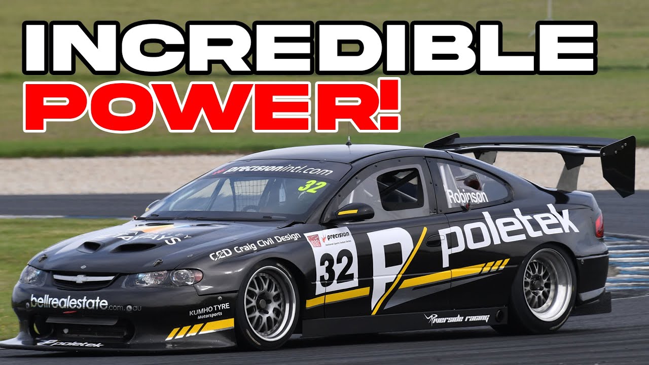 Incredible V8 Monaro Storms Through The Field