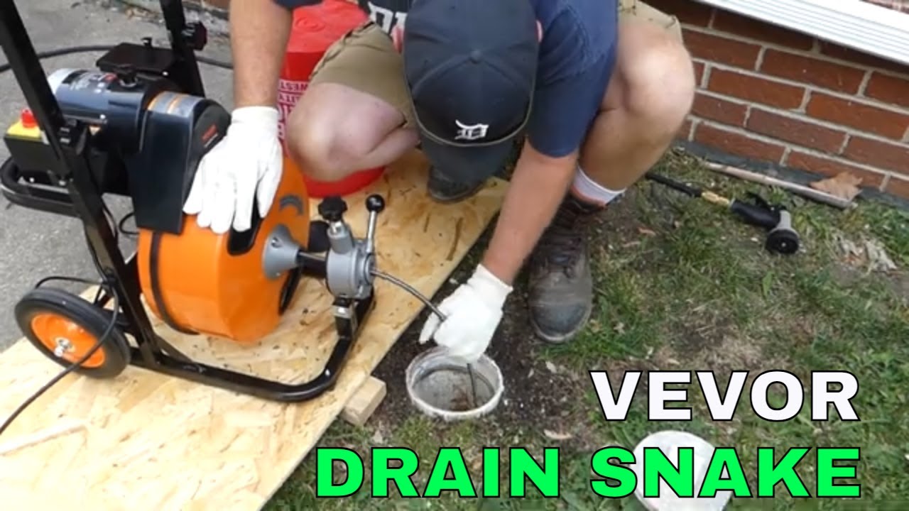 VEVOR Drain Snake Review - 75' X 1/2