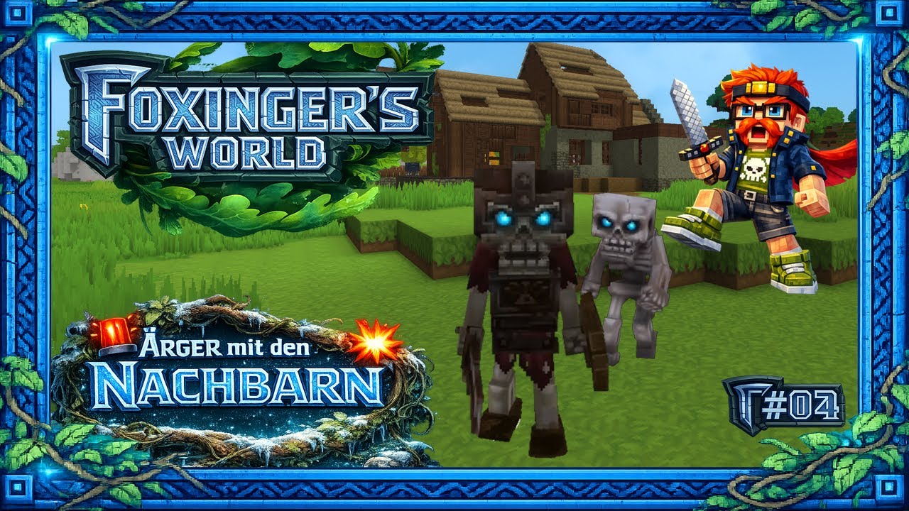 Hytale #04 | Ärger mit den Nachbarn 😄🦴