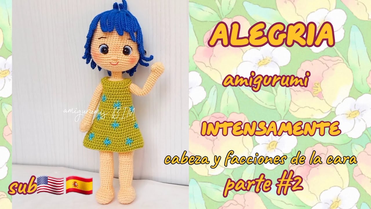 РАДОСТЬ интенсивно часть 2/3 SUB🇺🇲🇪🇸 #amigurumi #easy
