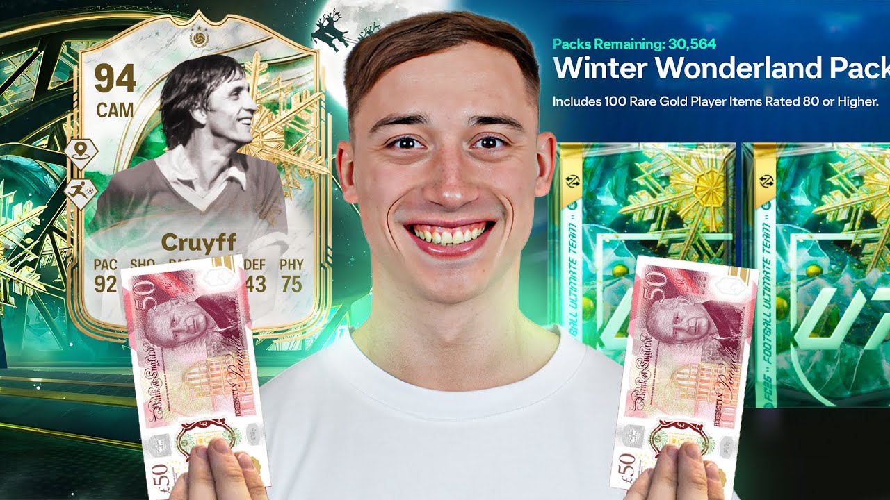 &pound;100 Winter Wildcard Packs Decide My Team!