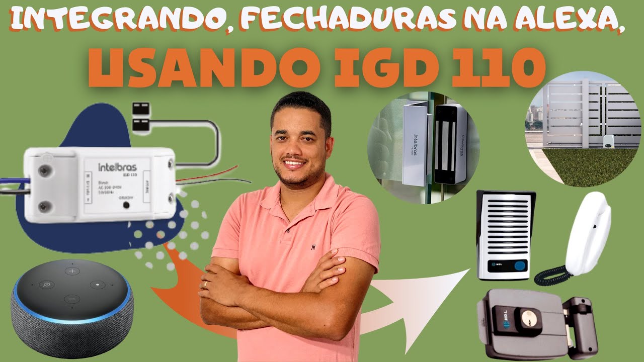 Abrindo Fechaduras Ligadas em INTERFONES, com Assistentes de Voz, Usando o IGD 110 INTELBRAS.