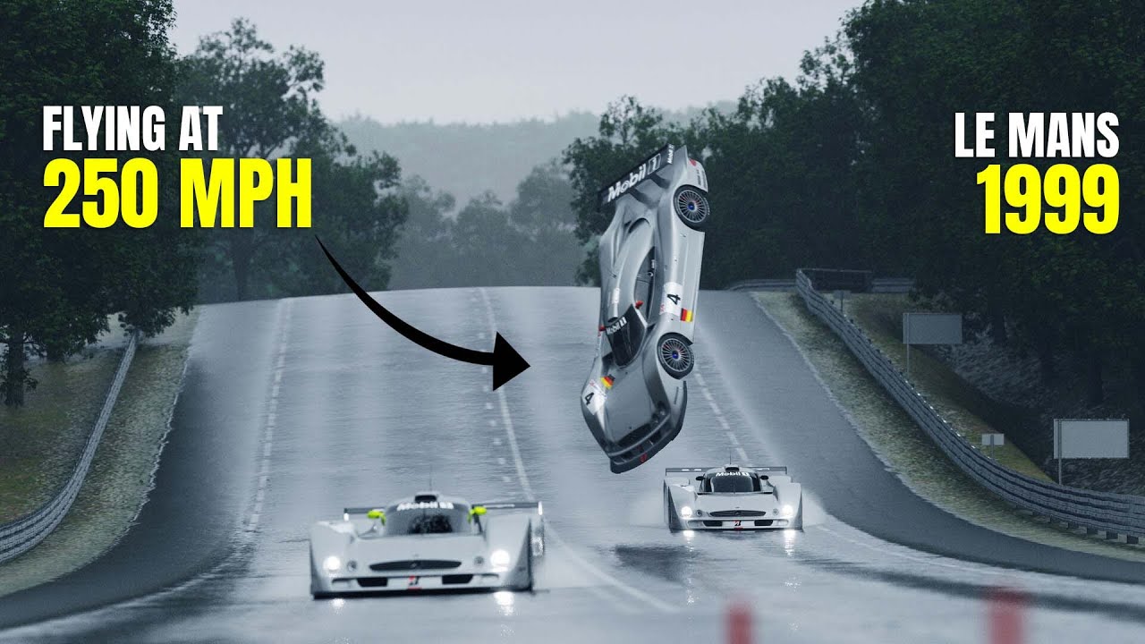 5 Times When Cars Going Airborne In Le Mans