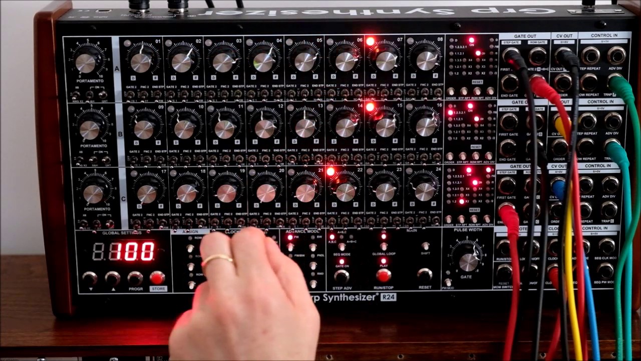 Grp r24 sequencer. Quick demo. Positivity