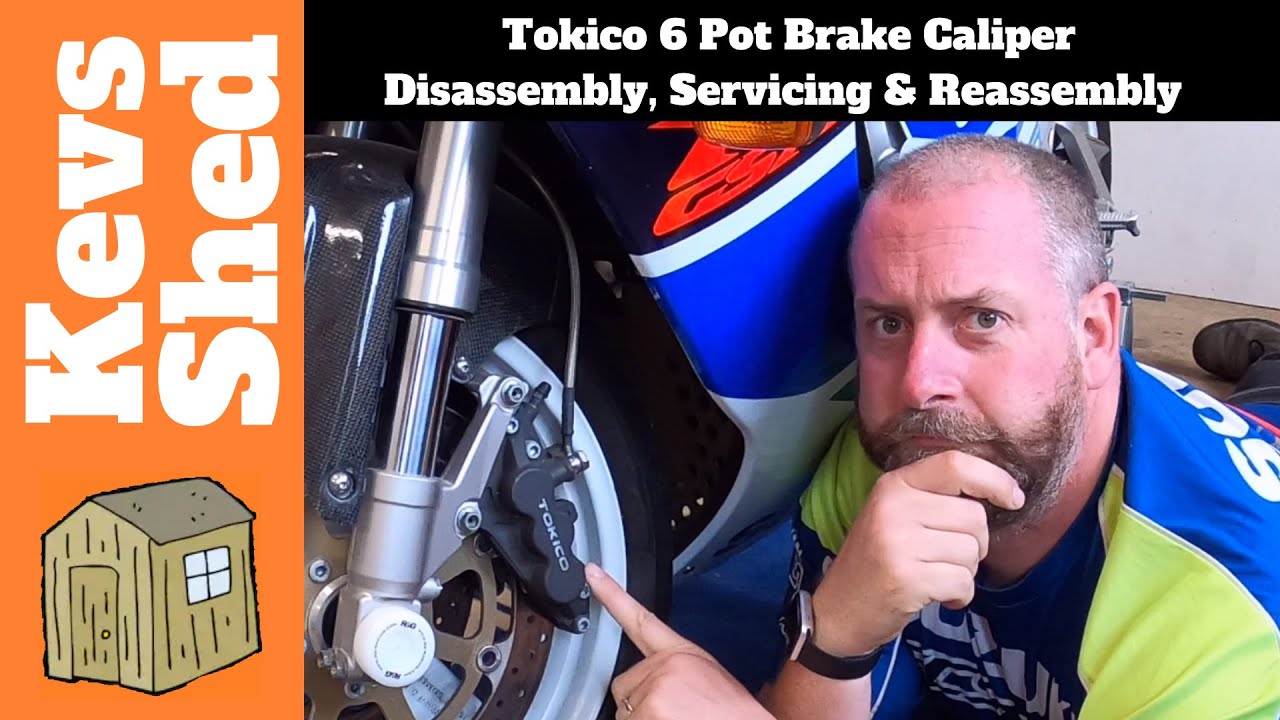Tokico 6 Pot Brake Caliper Disassembly, Servicing & Reassembly