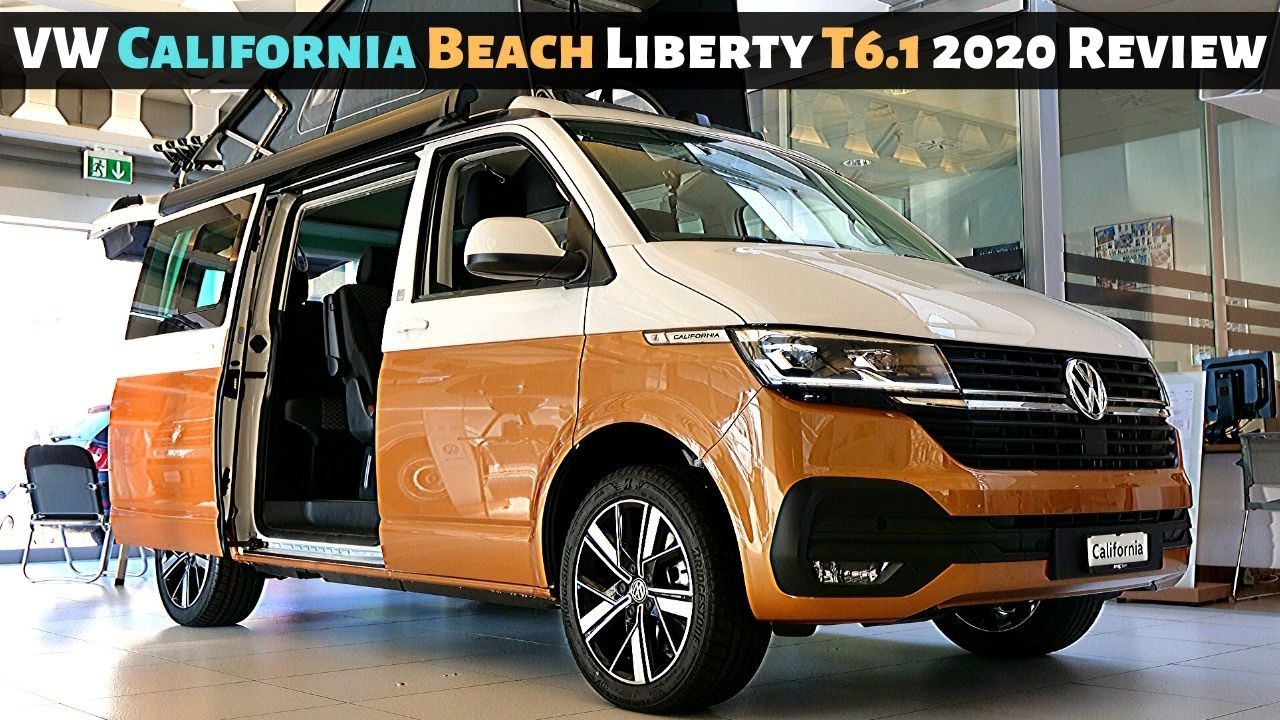 New VW California Beach Liberty T6.1 2020 Review Interior Exterior