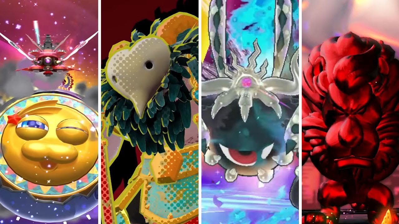 Kirby Games - All Secret Final Bosses (2008 - 2025)