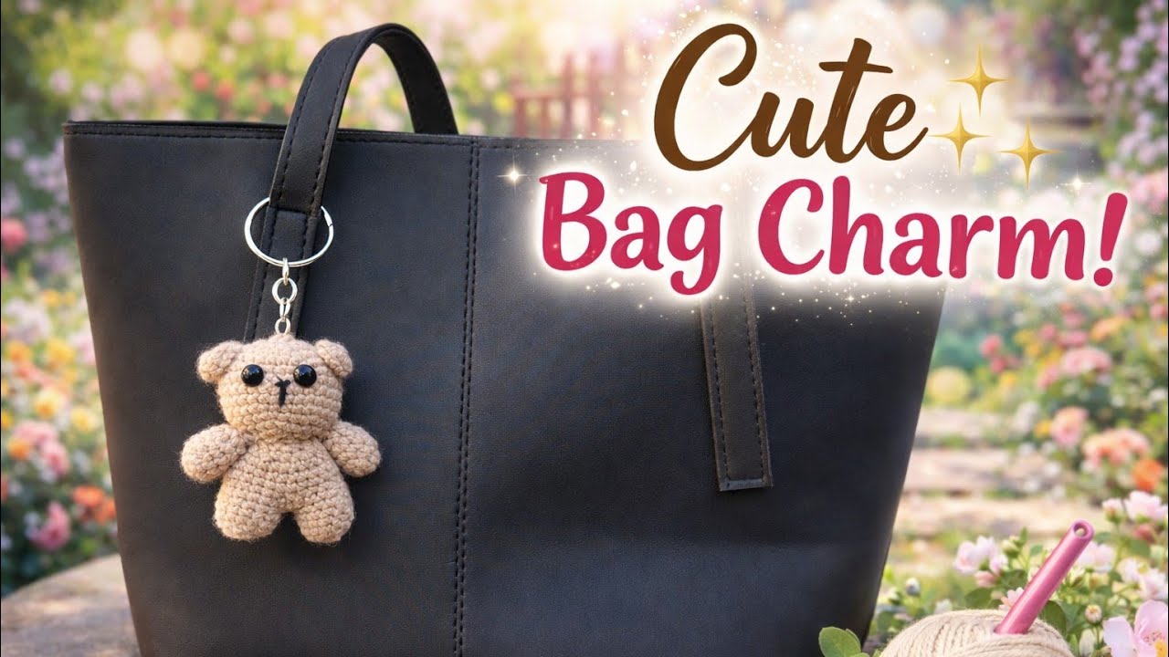 Mini Crochet Teddy Bear  | Part 1 | Amigurumi Bear Tutorial