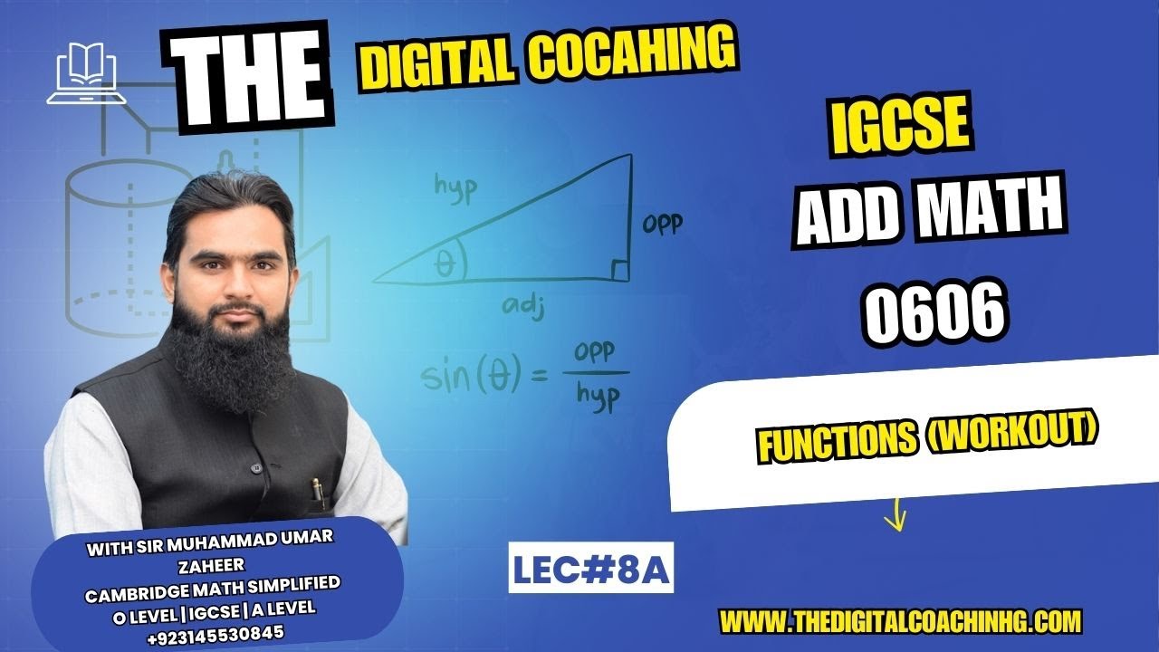 lec # 8 (part 2) | Functions | workout | | Add Math | Digital Coaching