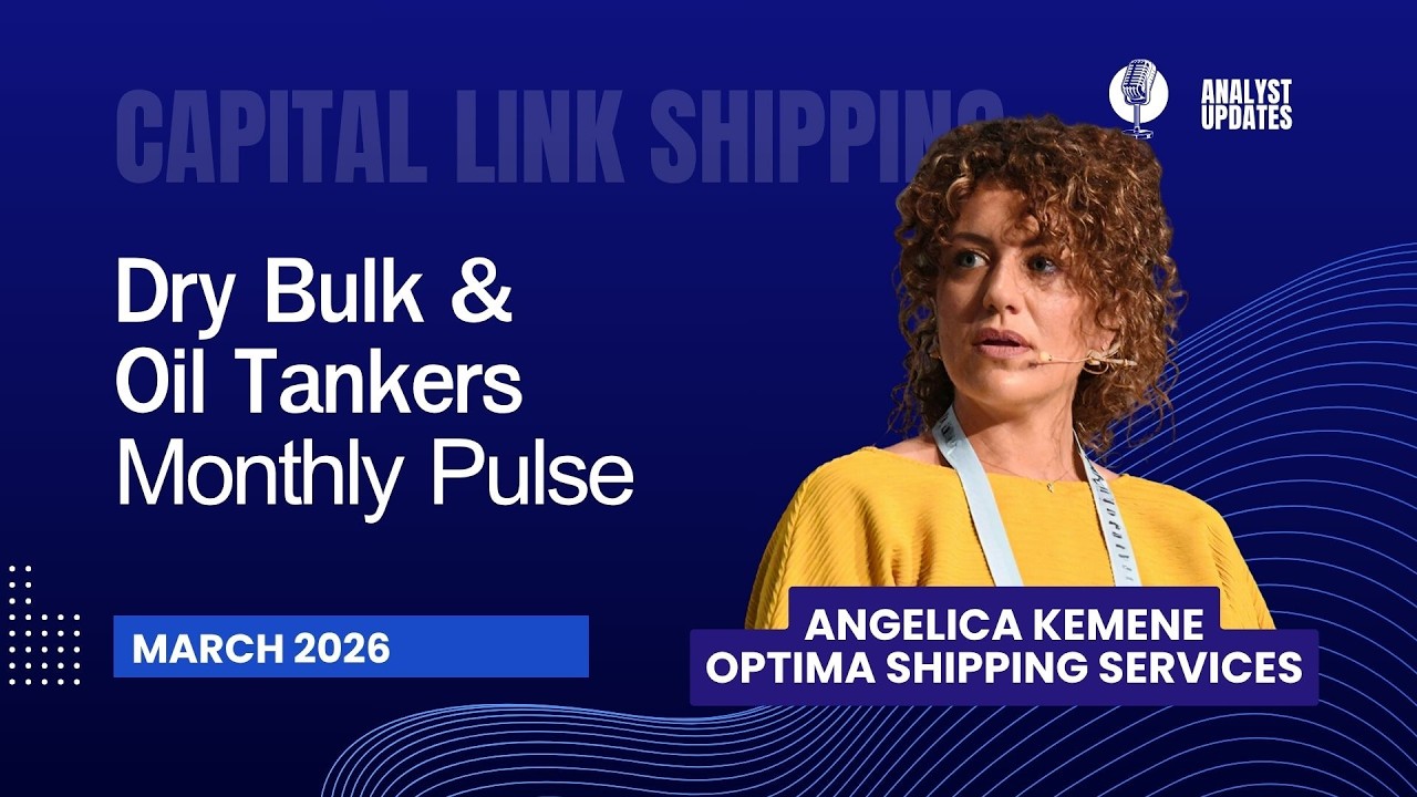 Ежемесячный обзор рынка сухогрузов и нефтетанкеров от Optima Shipping Services &mdash; март 2026 г.