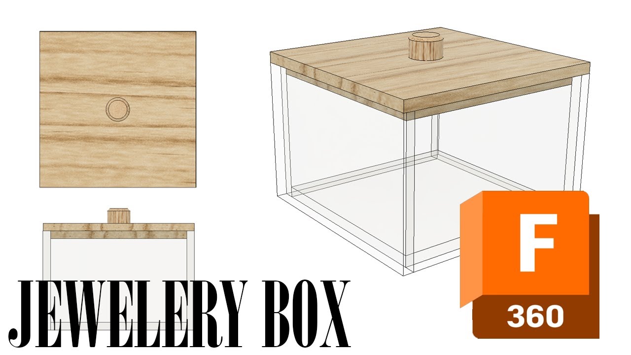 Designing a Jewelry Box in Fusion 360