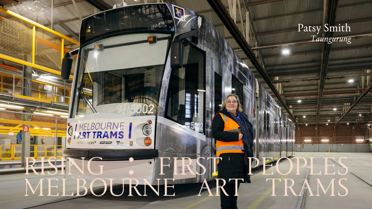 2025 First Peoples Melbourne Art Trams | Patsy Smith (Taungurung)