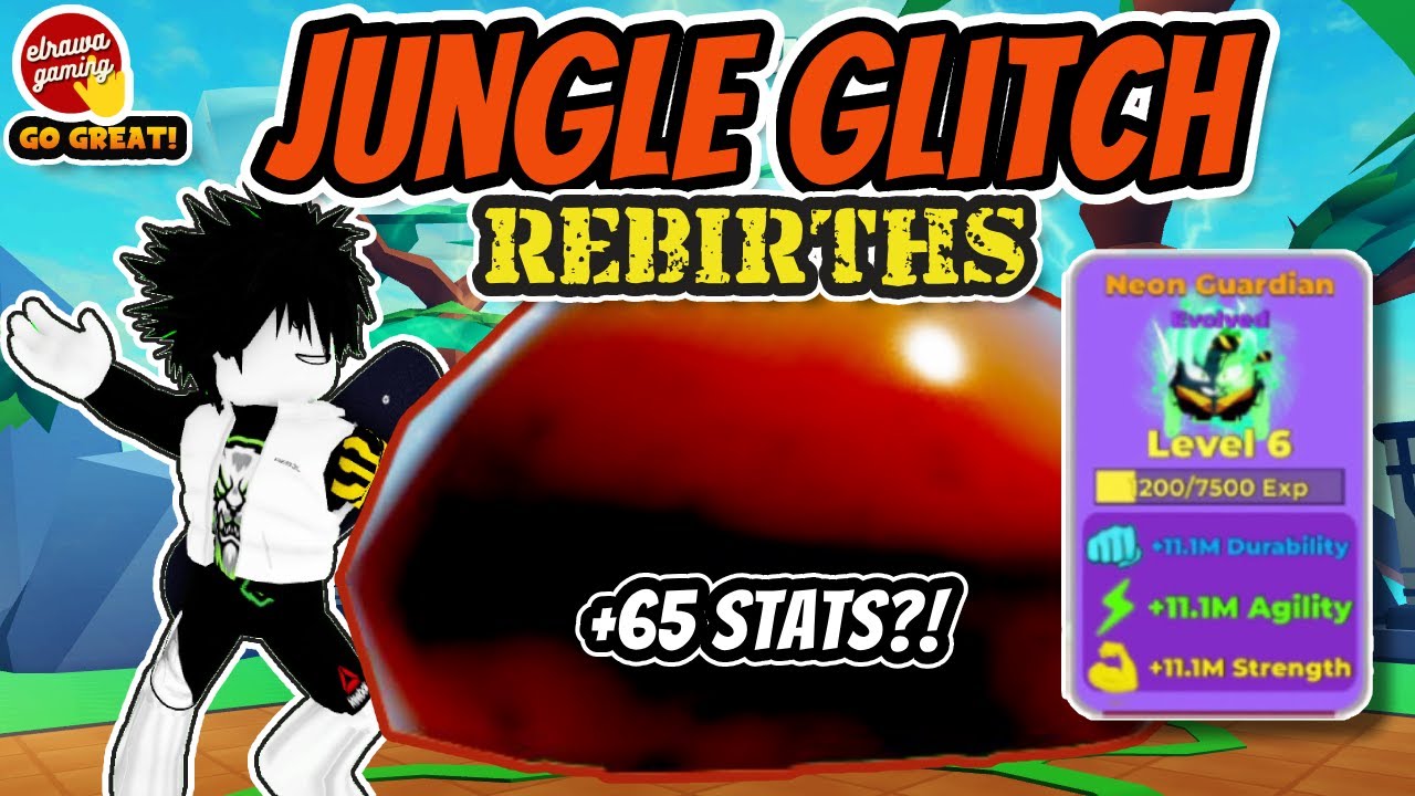 Глюк или нет? Тест на возрождение Jungle Rock! 😄 | Muscle Legends Roblox 💥🔥