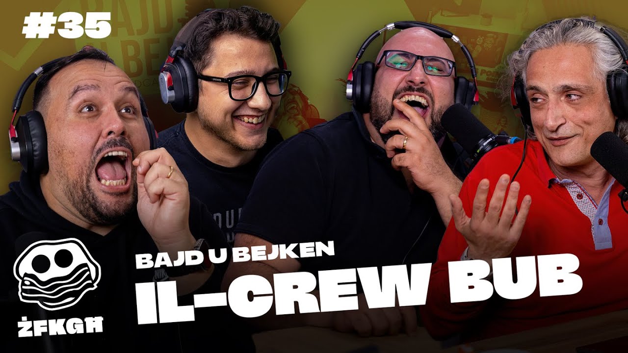 Ep35: BUB Crew | Bajd u Bejken | Malta Comedy Podcast