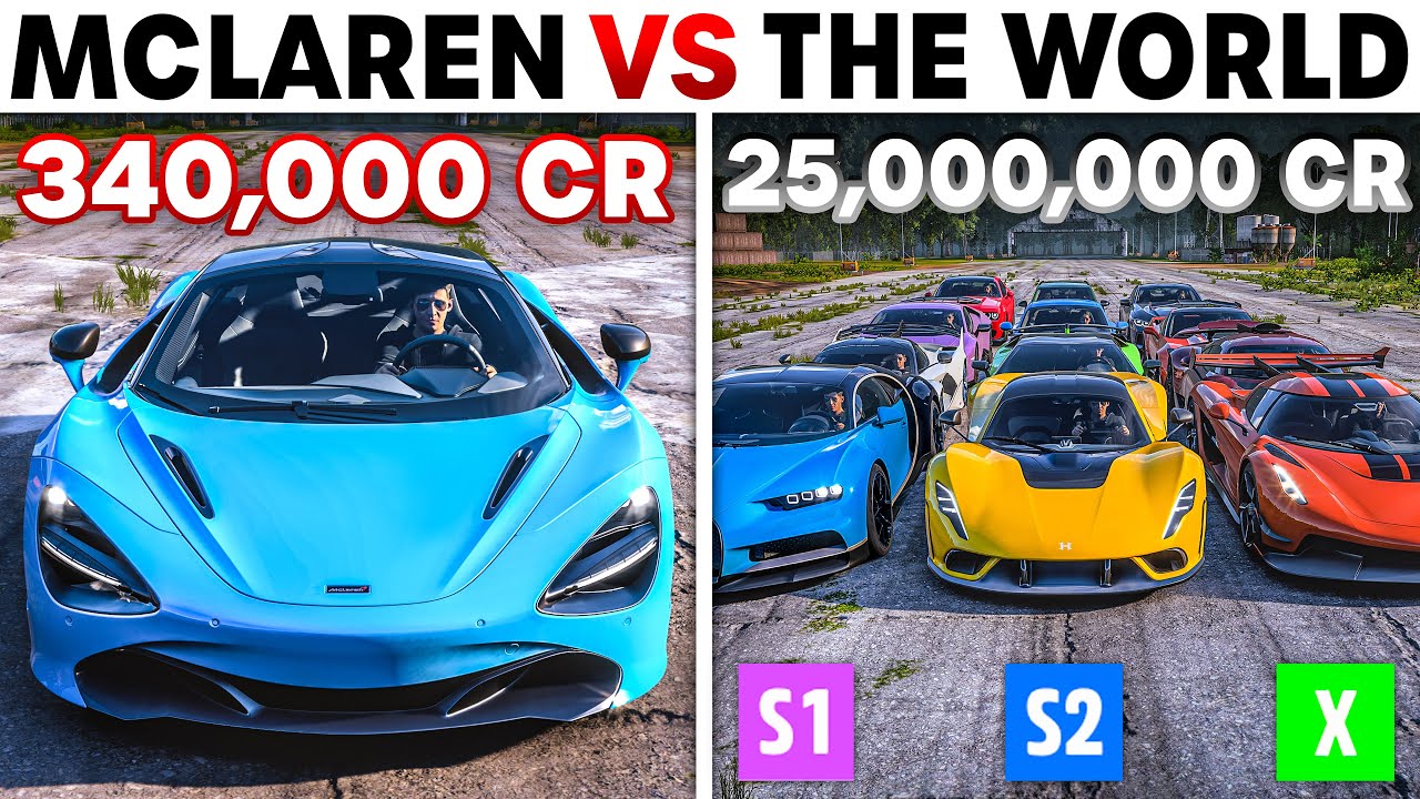 Forza Horizon 5 | McLaren 720S VS The World | A Supercar With Hypercar Performance?