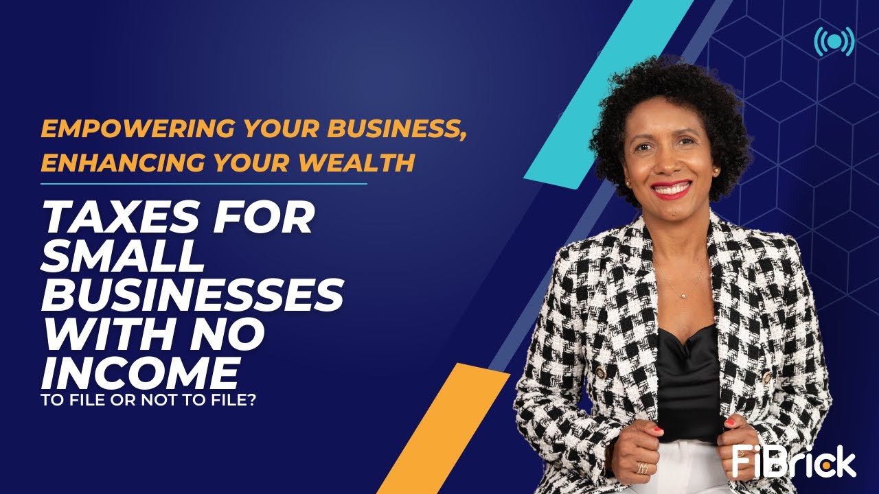 Filing Taxes for Small Business With No Income To File, or Not to File