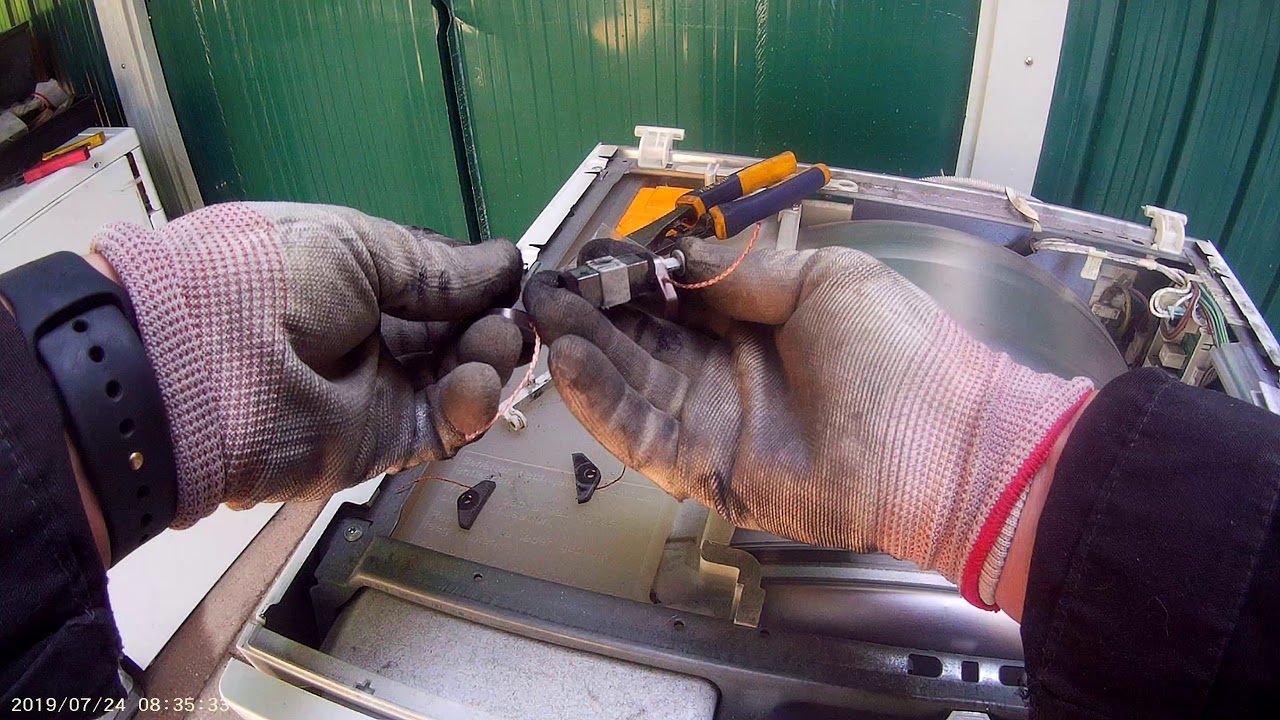 Miele tumble dryer how to change carbon brushes for T294C