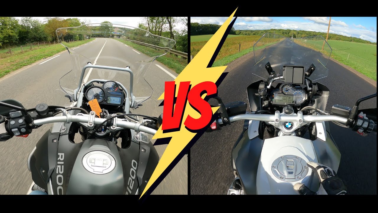 BMW R 1200 GS 2011 VS 2018 // Essai à CHAUD