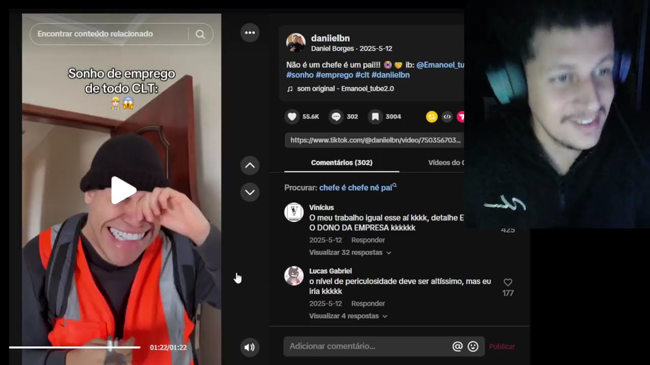 CLT É COMPLICADO!!! | REACT TIKTOK VIDEOS