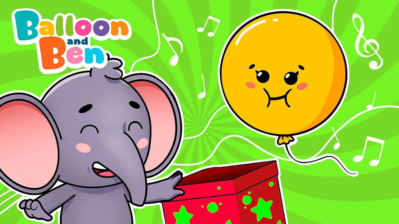 Lleno y Vacío 🌟 Canción Suave para Aprender Conceptos – Balloon y Ben
