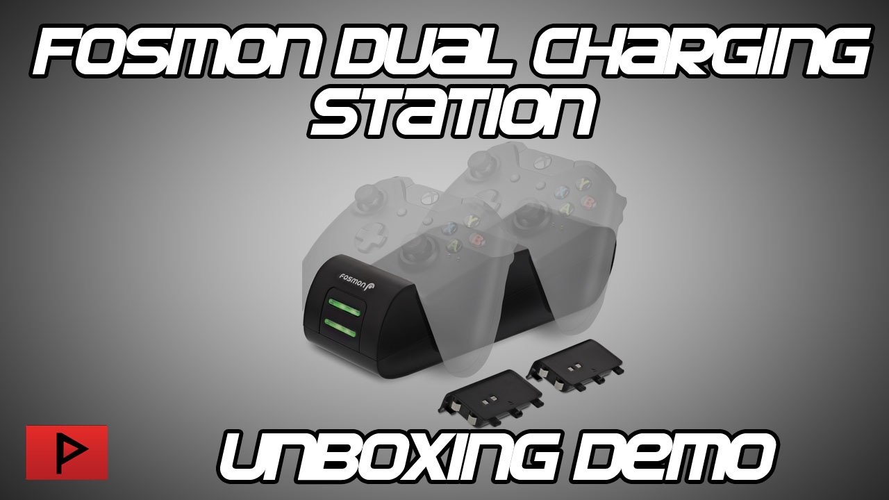 [Unboxing] Fosmon Dual Conductive Charging Station for Xbox One Controllers