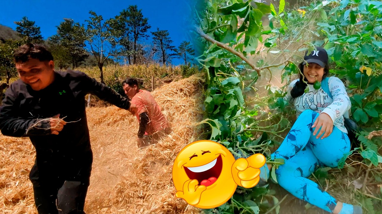 La Caída de Bety 😂 Ayudamos a Recoger Tusa 😂 Caos Total!