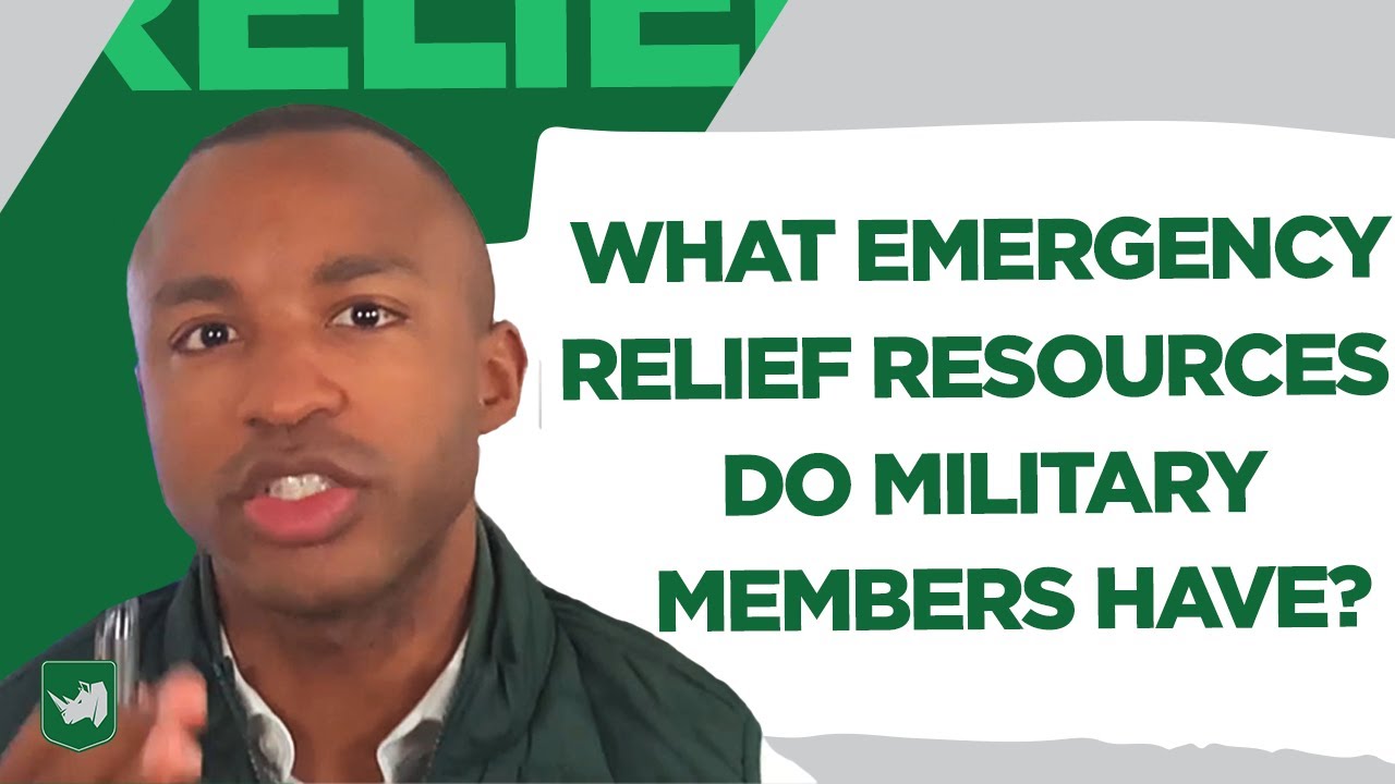 What Are The Military Emergency Relief Resources?