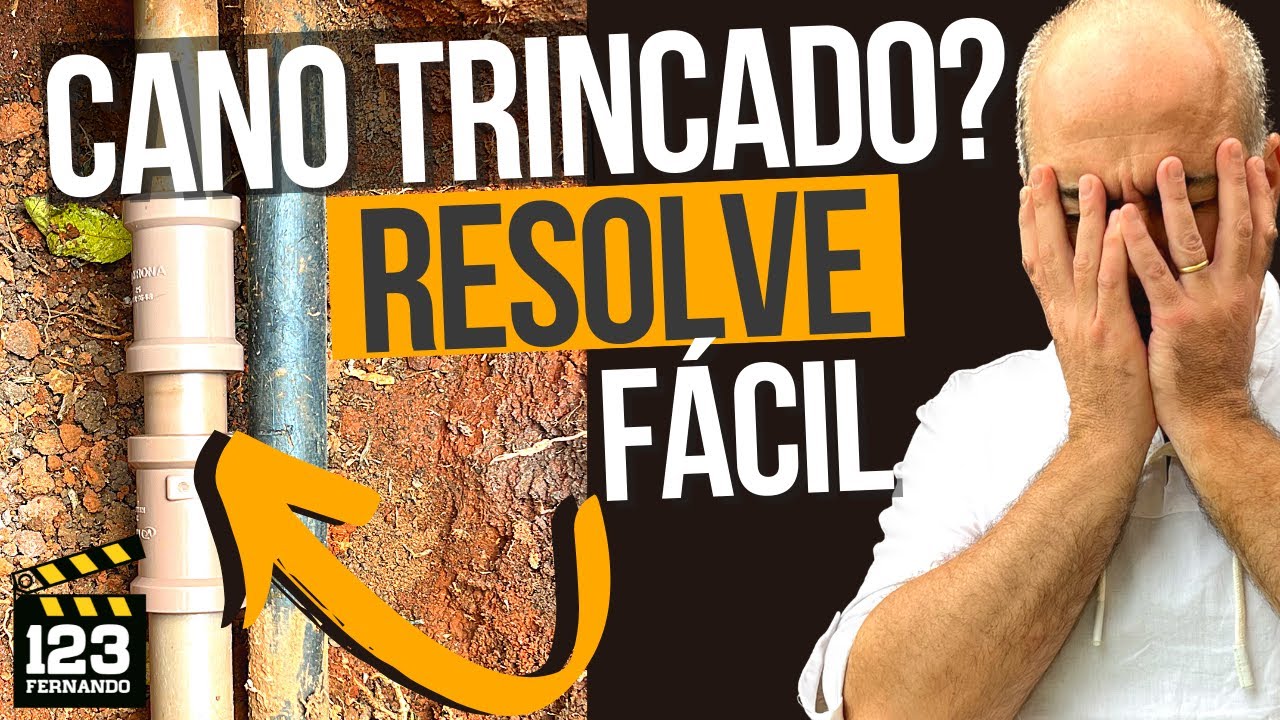 COMO CORTAR CANO COM ARAME E CONSERTAR VAZAMENTO COM LUVA DE CORRER SEM COLA. SIMPLES E RÁPIDO.