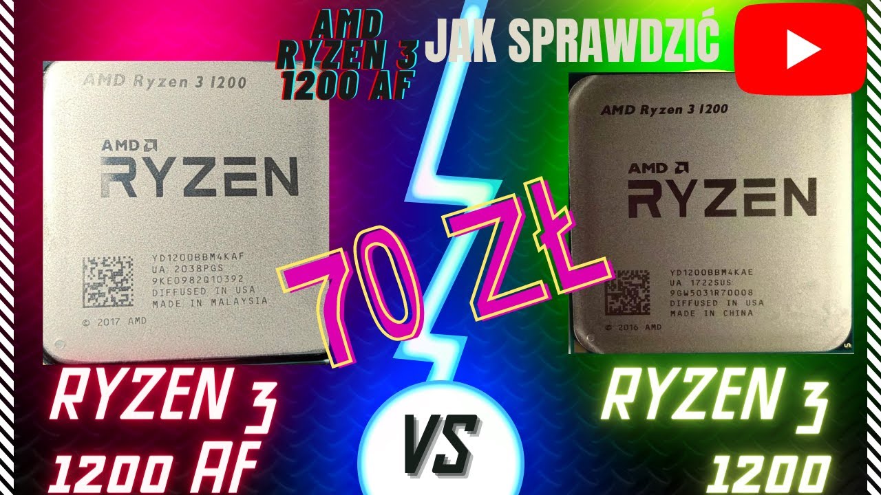 AMD Ryzen 3 1200AF za 70 ZŁ. Porównanie z Ryzen 3 1200 test cinebench r15