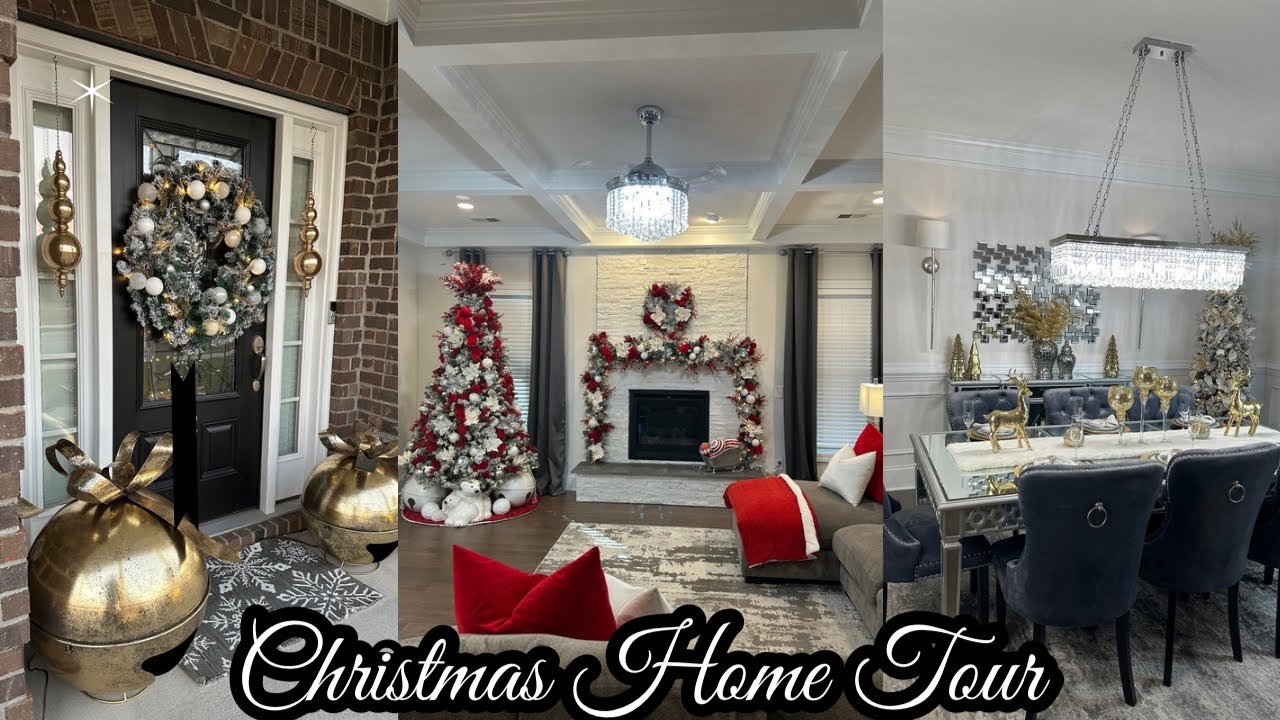 CHRISTMAS 2024 HOME TOUR| CHRISTMAS 2024 HOME DECORATING IDEAS