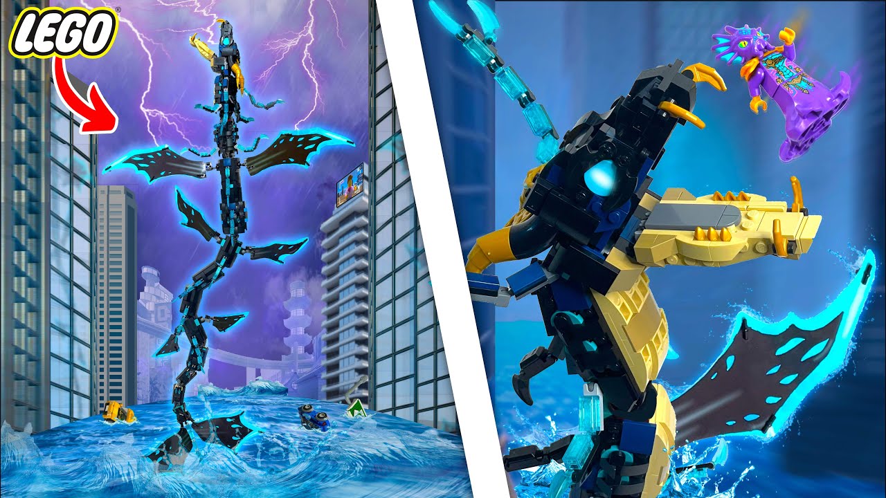 BIGGEST LEGO Wojira Ninjago MOC...
