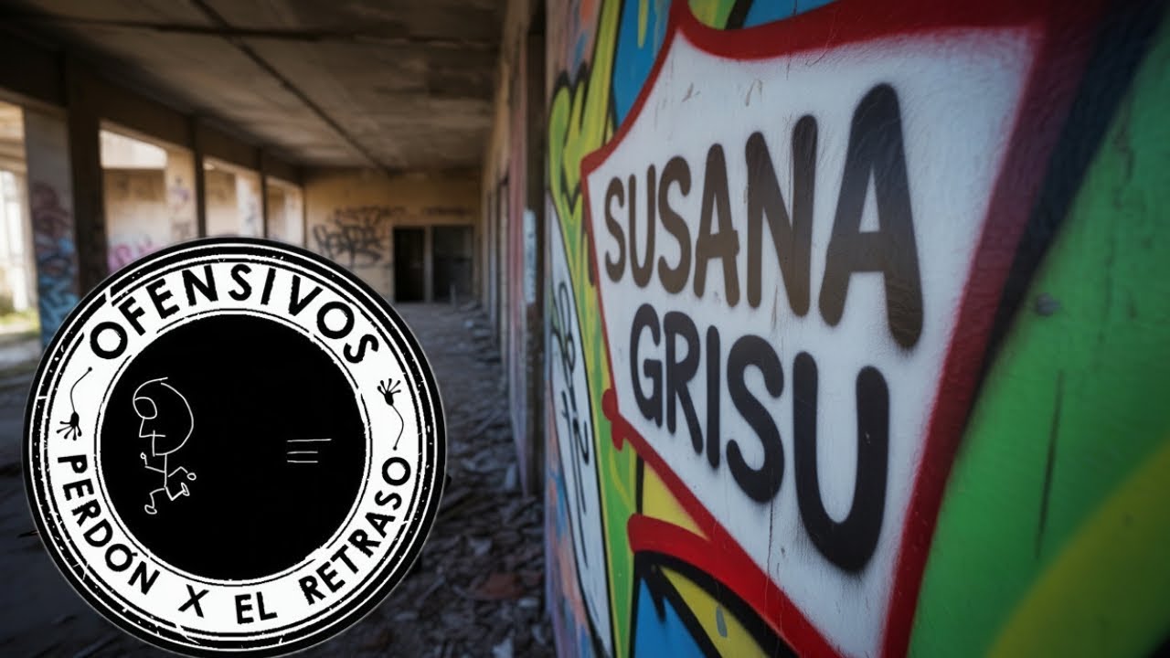 Susana Grisú - PERDON POR EL RETRASO (Videolyric)