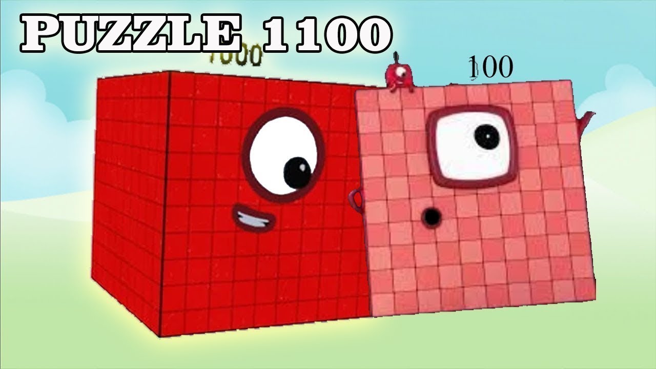 number blocks Puzzle 1100