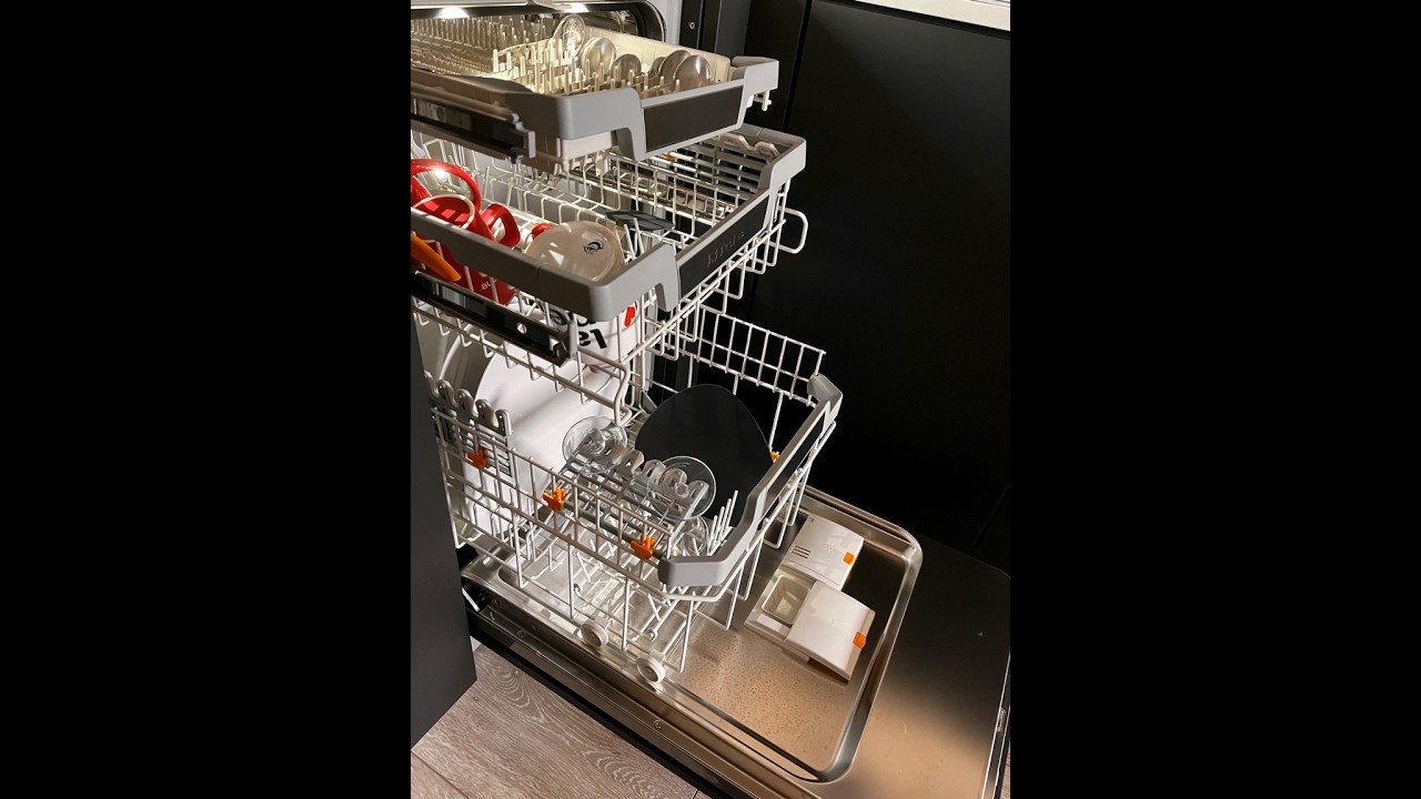 Miele Dishwasher use - Do not pre-wash or rinse your dishes!