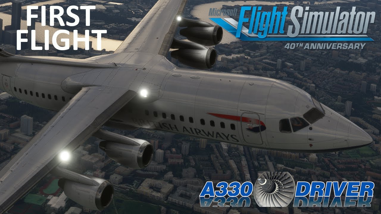 The last high end airliner that missed in my collection: JF BAE146 FIRST FLIGHT | Real Airline Pilot
